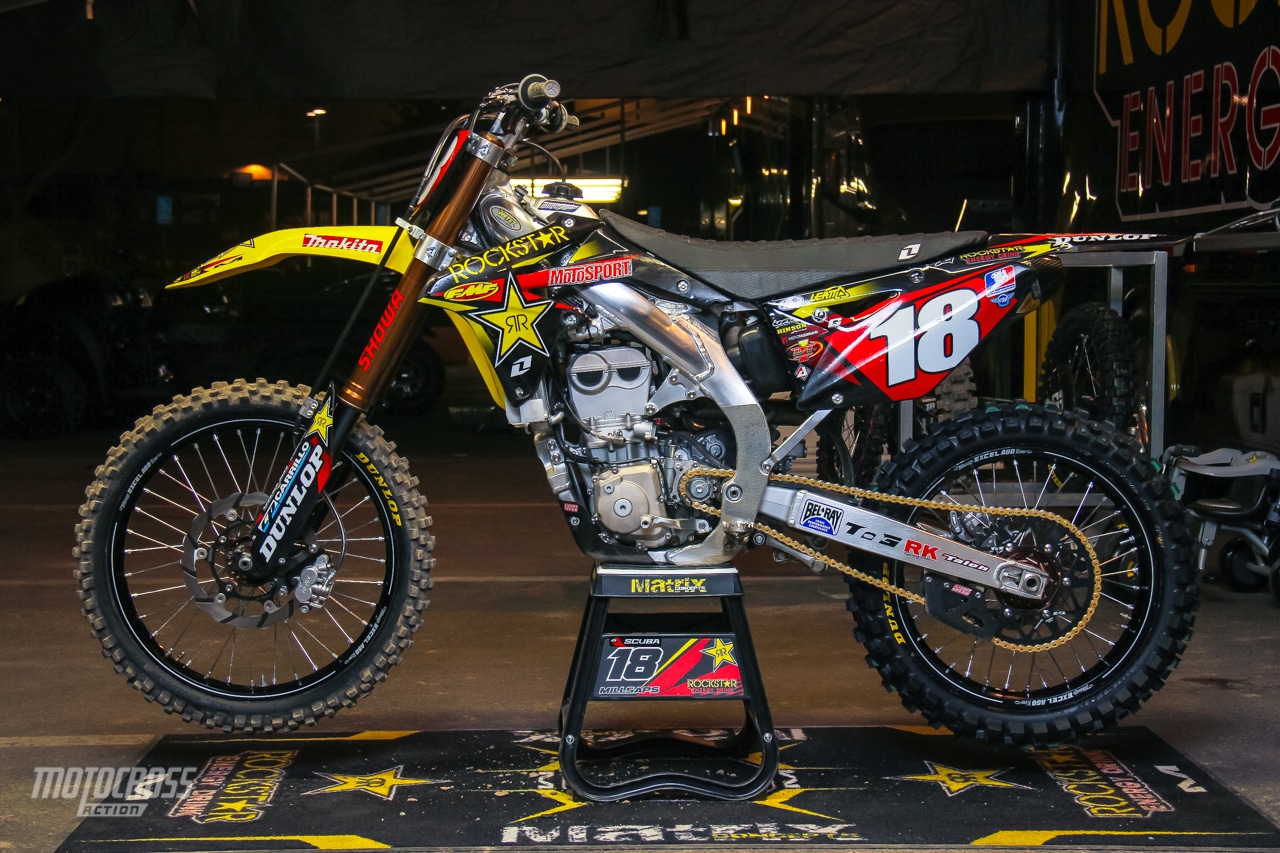 DAVI MILLSAPS 2013 ROCKSTAR SUZUKI RM-Z450