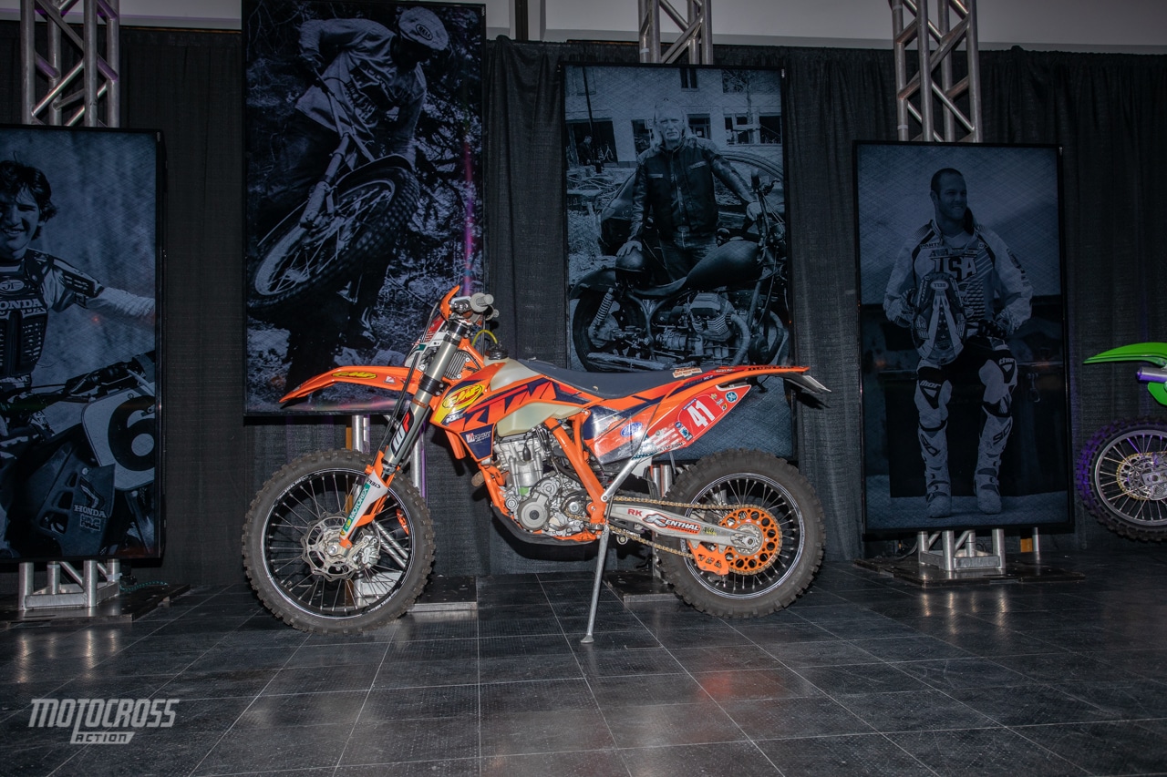 قاعة مشاهير الدراجات النارية كورت كاسيلي ISDE KTM 450SXF AMA -0703