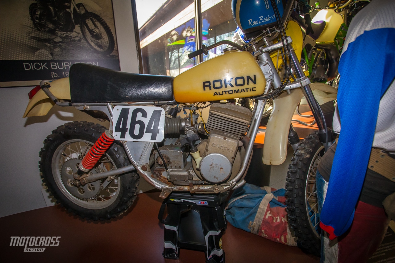 vélo de motocross automatique rokon AMA Motorcycle Hall of Fame - 0772-2