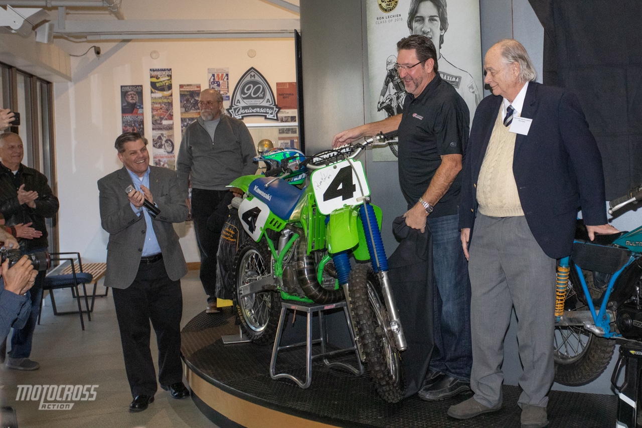Ron Lechien AMA Motorcycle Hall of Fame