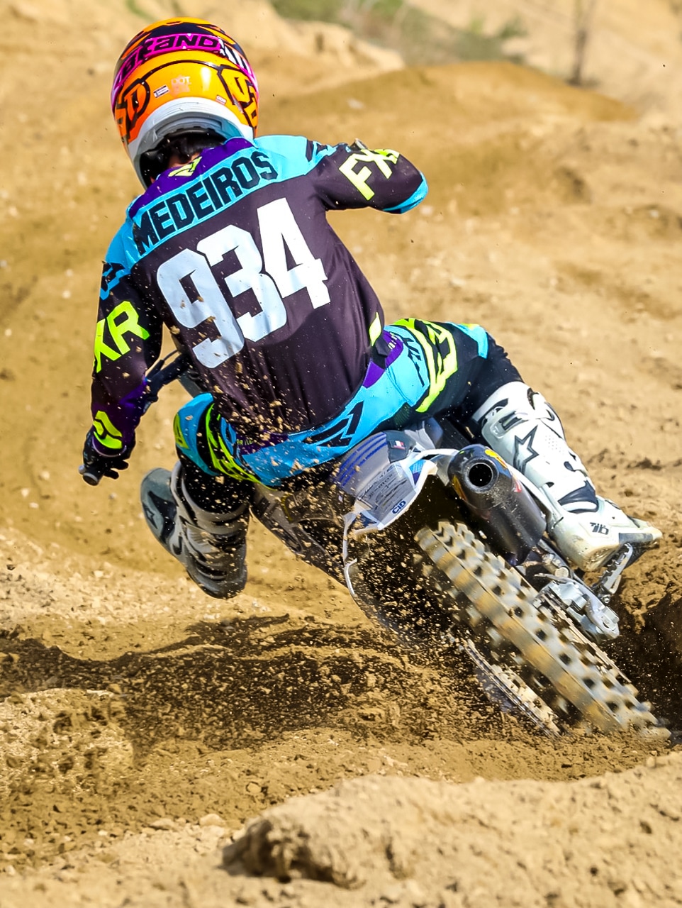 MXA TEAM TESTED: HUSQVARNA FC350 FMF FACTORY 4.1 RCT TI EXHUAST