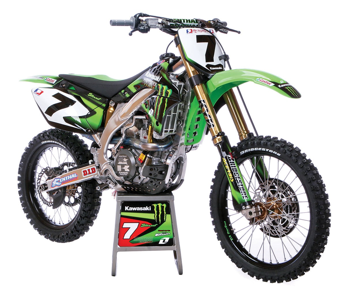 Kawasaki KX450, Motocicleta de competição