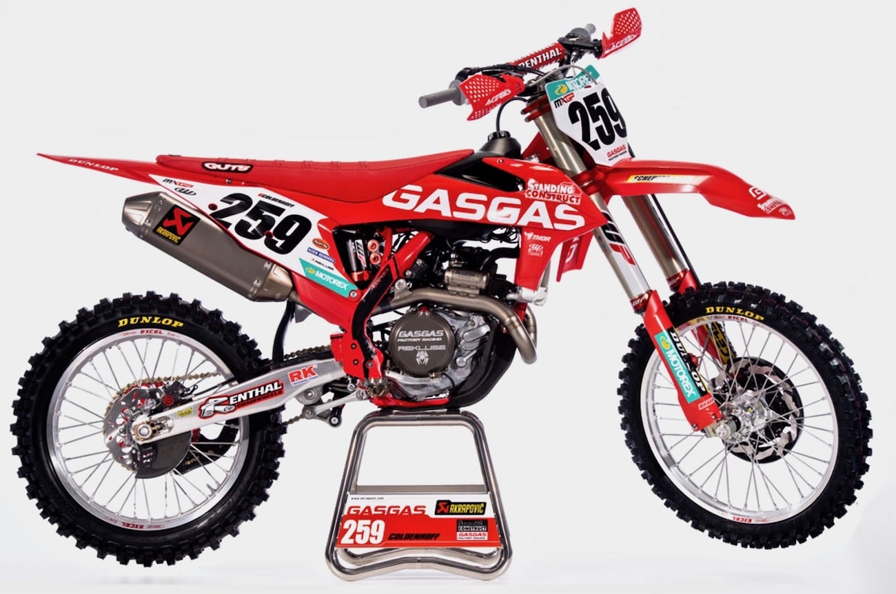 gas gas dirt bike price