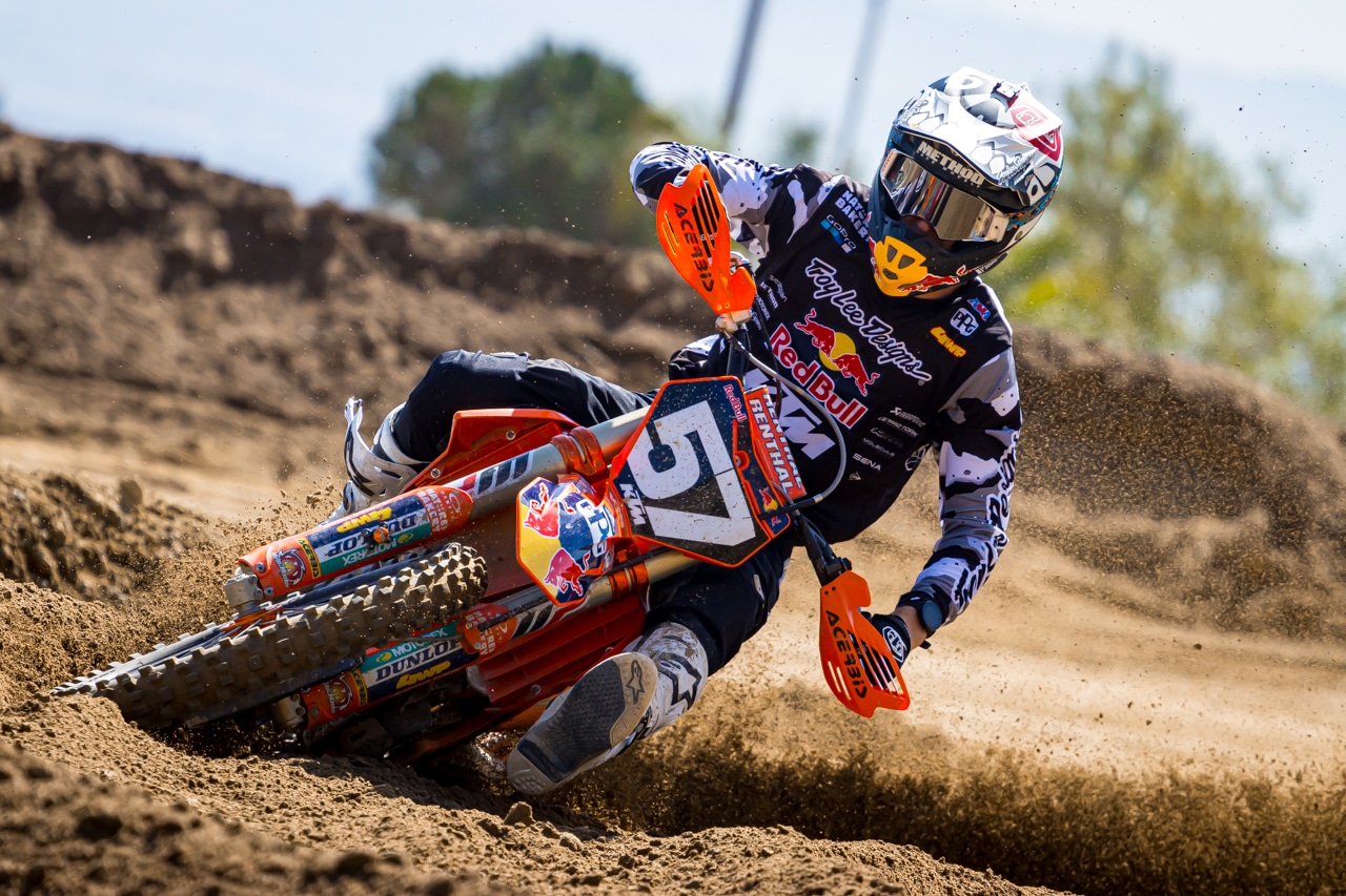 TROY LEE DESIGNS/RED BULL KTM FACTORY RACING'S BRIAN MOREAU