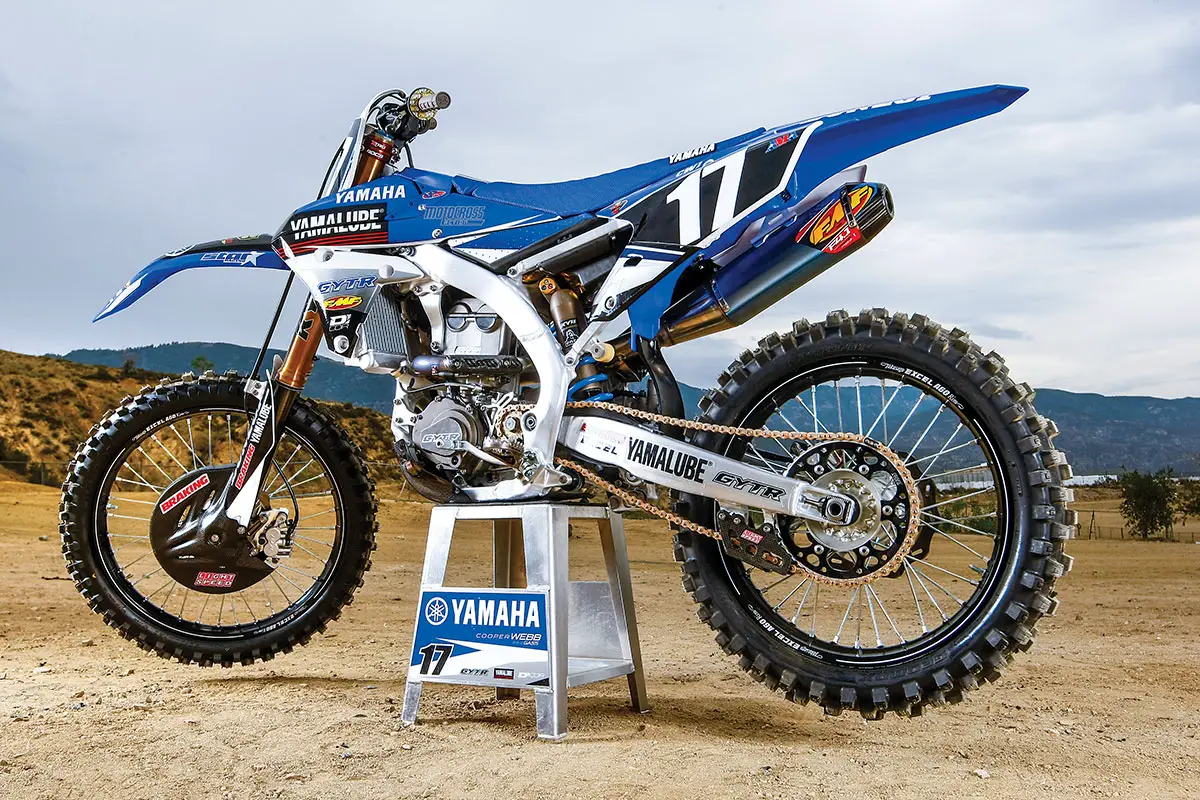 TESTE RETRO MXA: WE RIDE COOPER WEBB'S 2015 STAR YAMAHA YZ250F - Revista de  Ação de Motocross