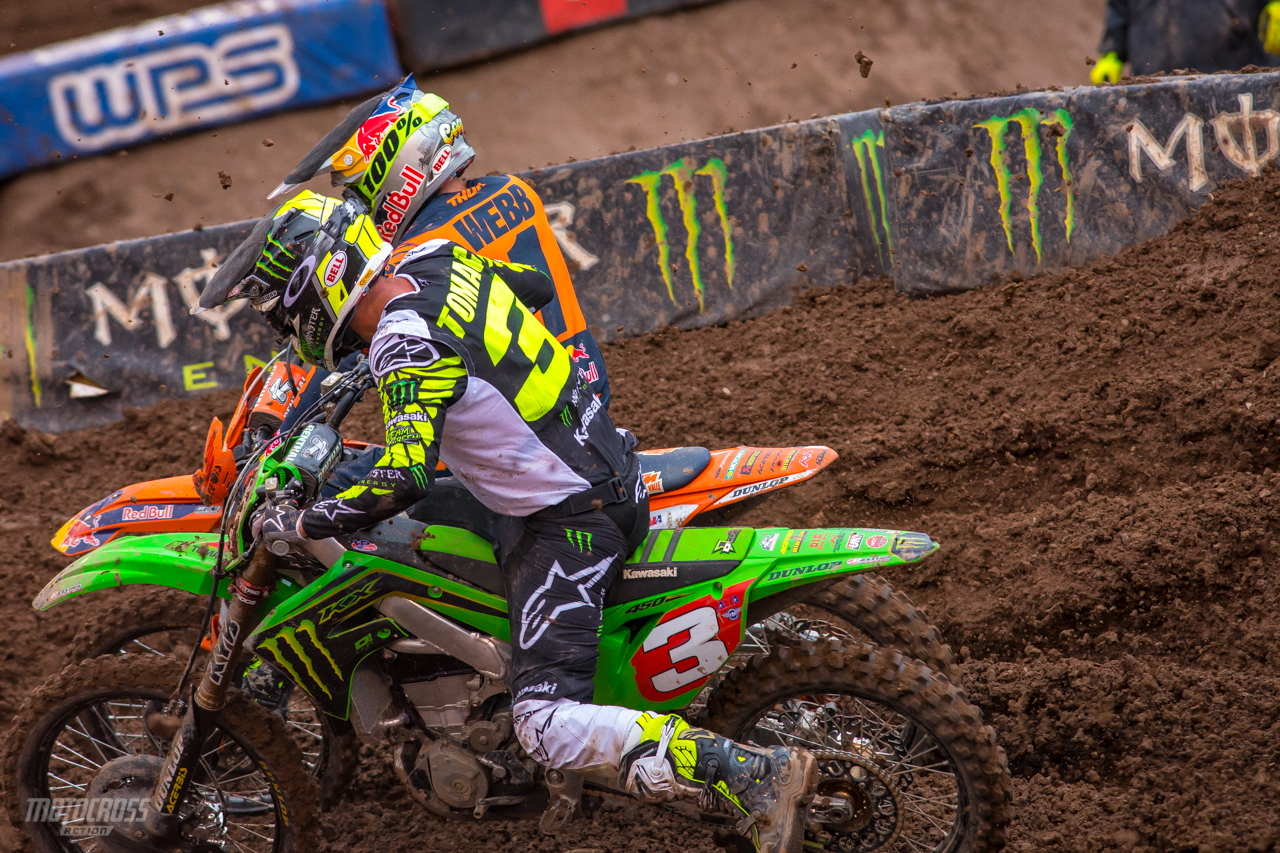 Eli Tomac Cooper Webb 2020 SALT LAKE CITY SUPERCROSS RONDE 3 -5031