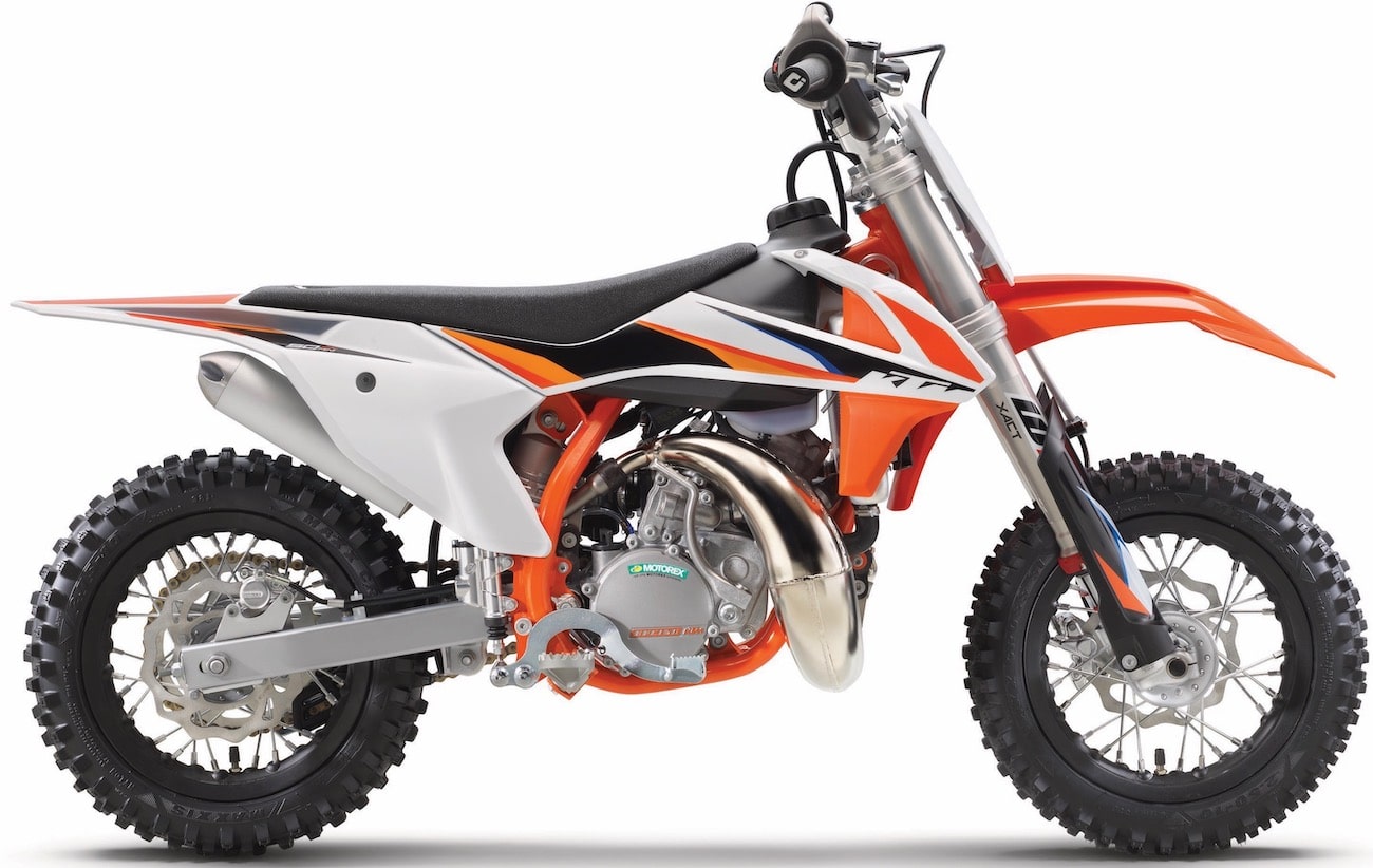 PRIMEIRA VISTA! 2021 KTM MINI, MODELOS DE MOTOCROSS DE DOIS TEMPOS