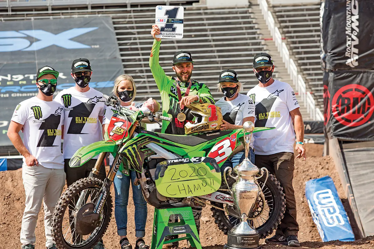 THE HISTORICAL ODDITY OF THE 2020 SUPERCROSS CHAMPIONSHIP - Motocross  Action Magazine