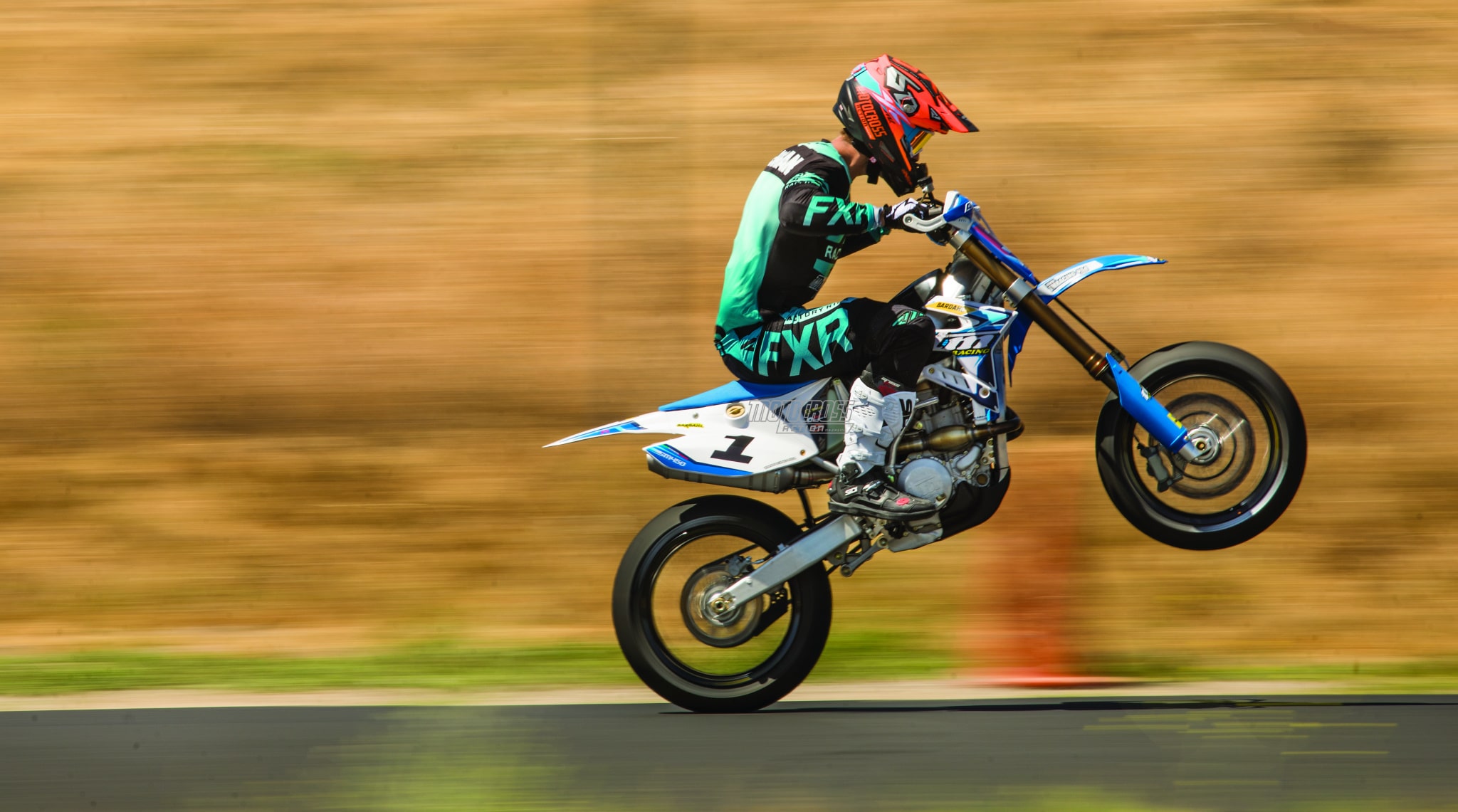 MXA VENTURES INTO SUPERMOTO ON AN ITALIAN TM SMX 450FI - Motocross Action  Magazine