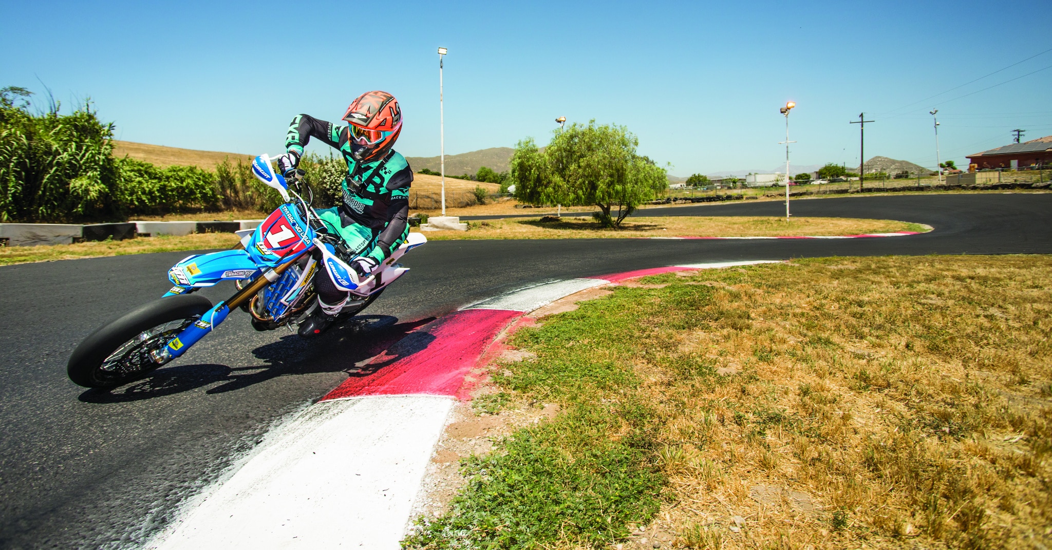 MXA VENTURES INTO SUPERMOTO ON AN ITALIAN TM SMX 450FI - Motocross Action  Magazine