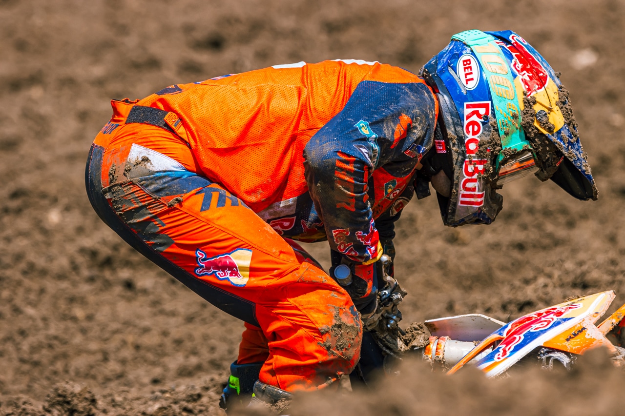 Cooper Webb Loretta Lynn's Pro National Crash