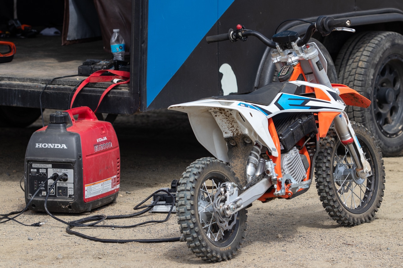 Ktm charging online bike