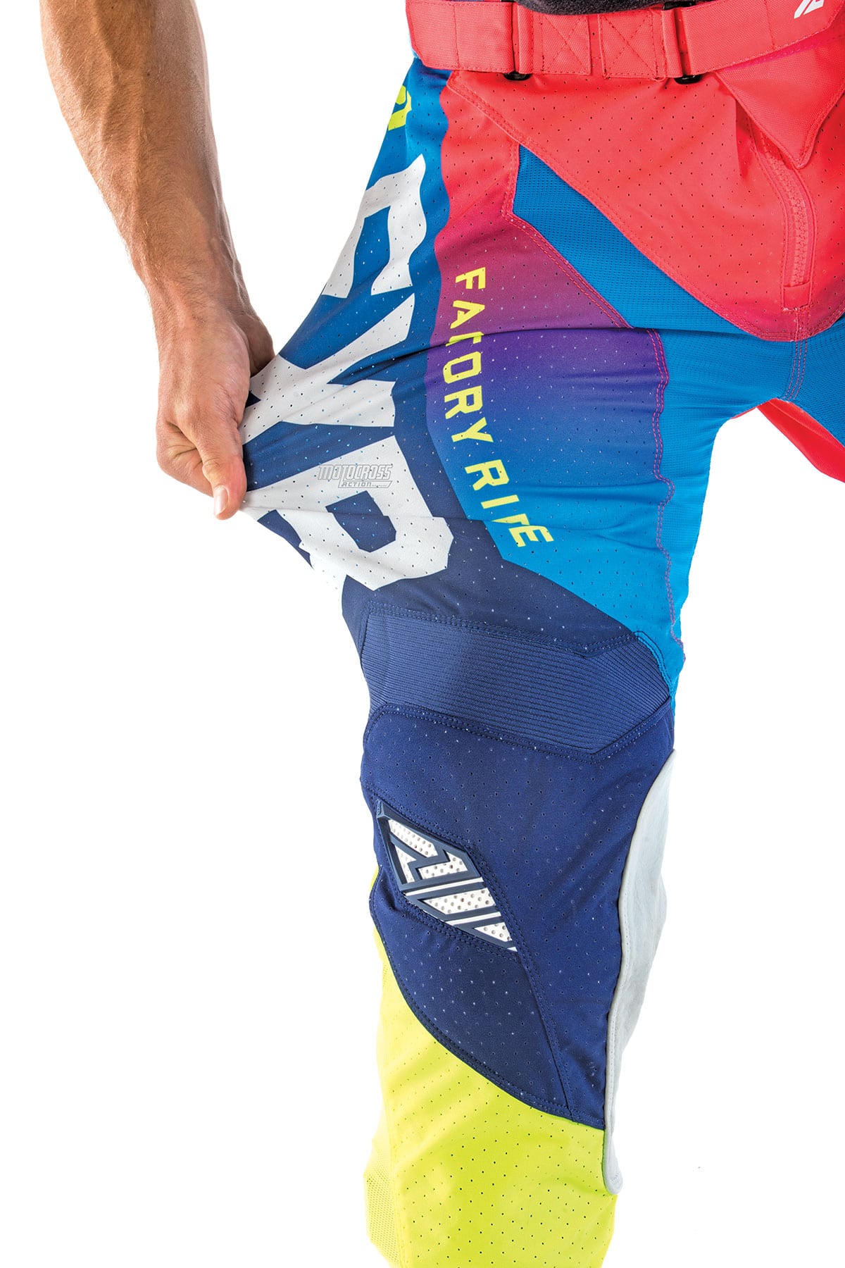 Risk Racing VENTilate Motocross Pants - Blue & Orange - MX Gear