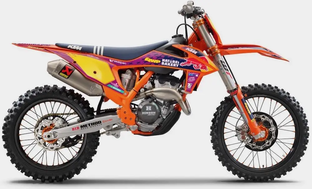 ALMOST FORGOTTEN KTM S 2021 250SXF TROY LEE DESIGNS LIMITED