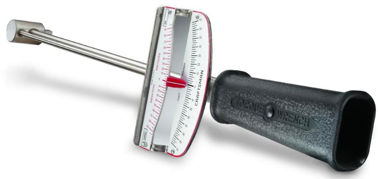 Foot pound on sale torque wrench