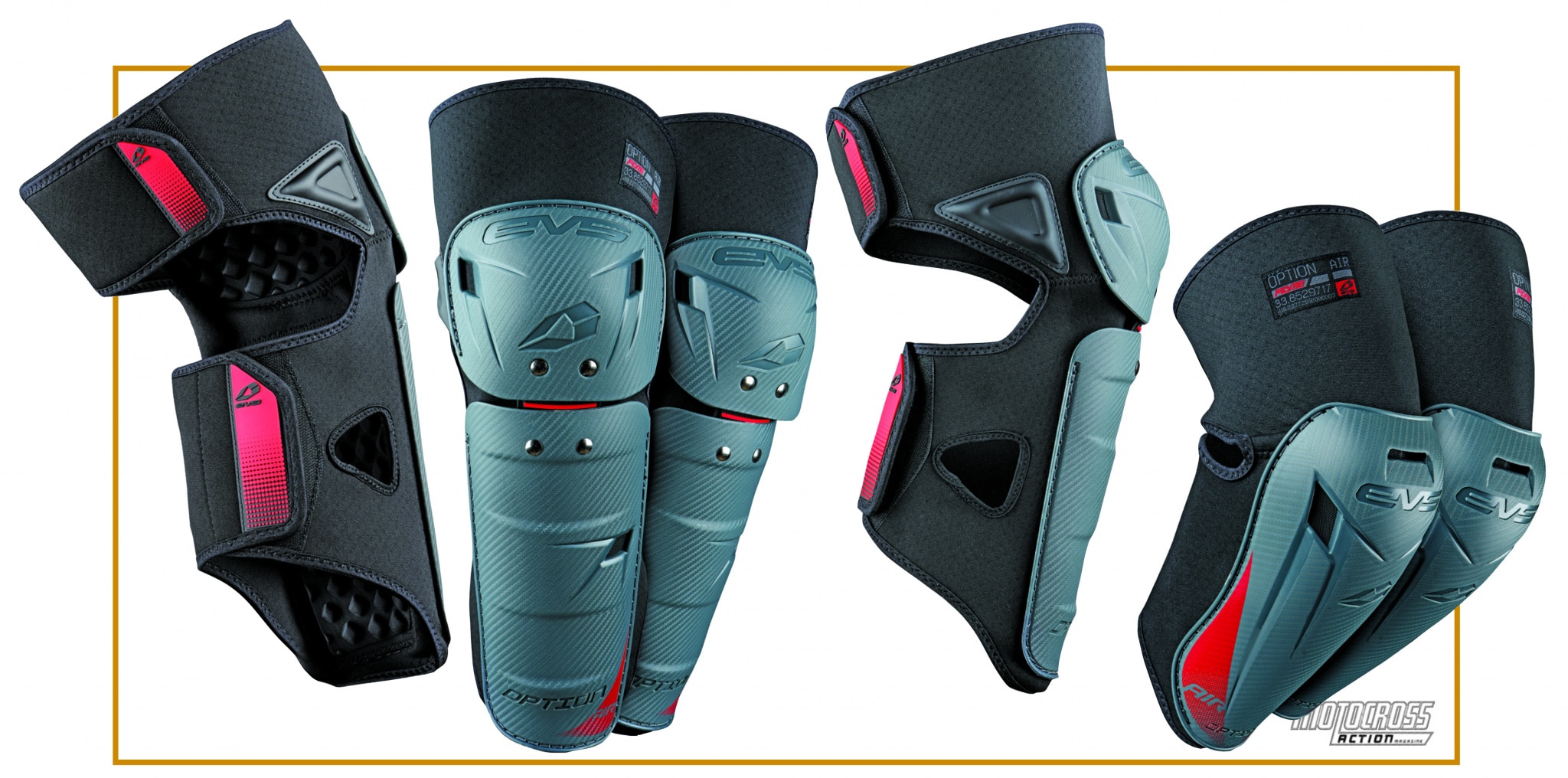 EVS Sports Option Air Knee and Elbow Pads - Cycle News