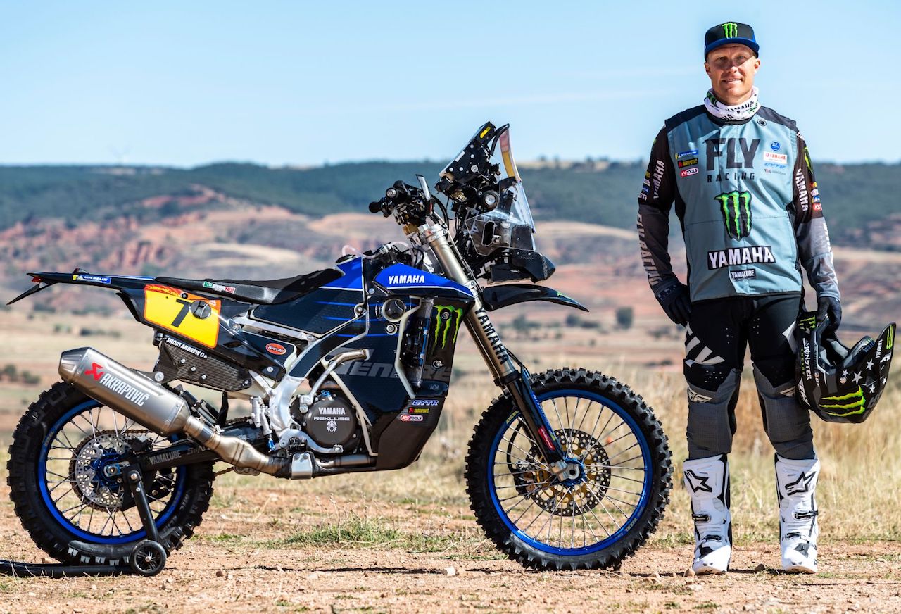 Andrew Short Monster Energy Yamaha Rally off-road