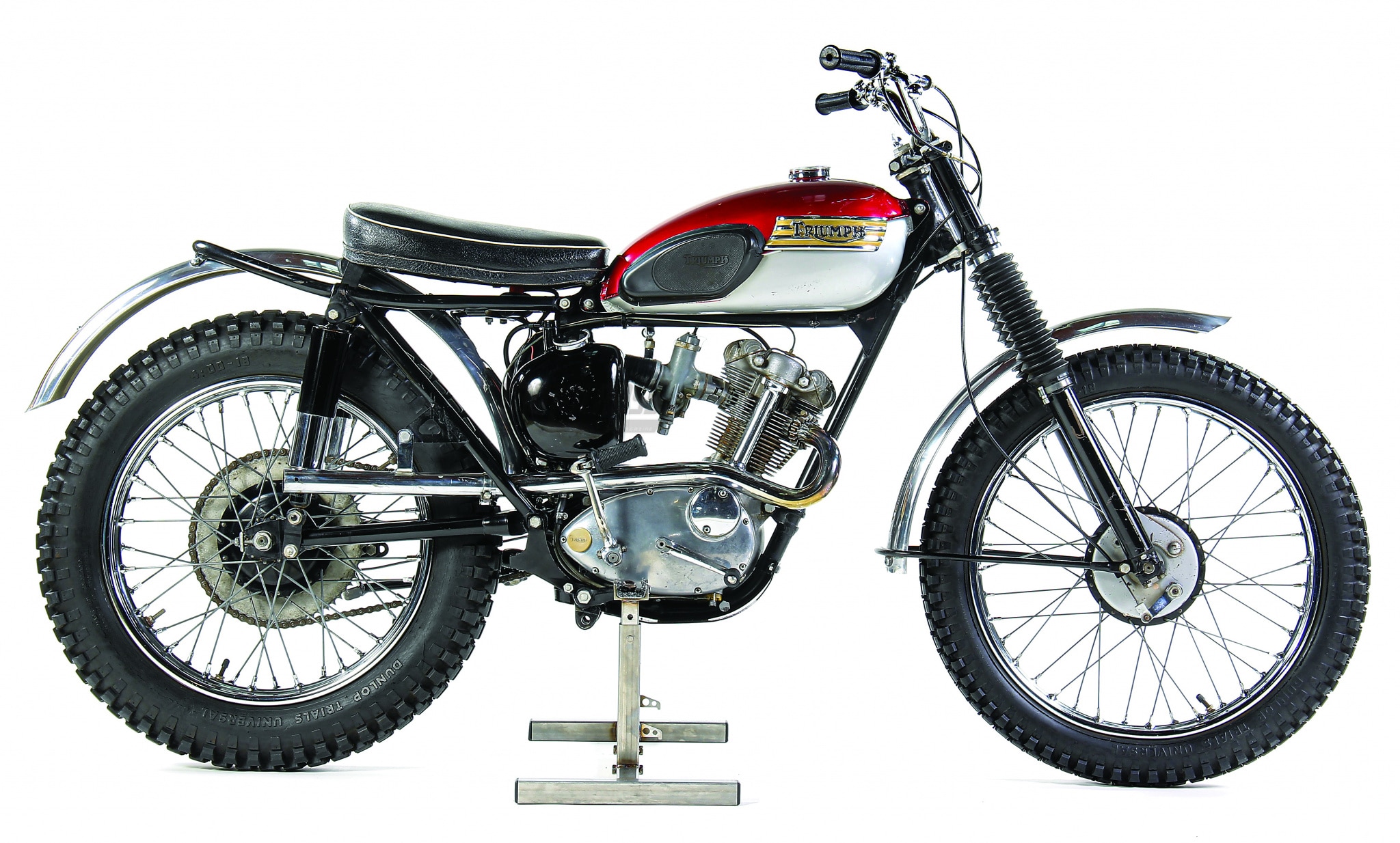 クラシックモトクロスアイアン：1963 TRIUMPH TS20 TIGER CUBSCRAMBLER