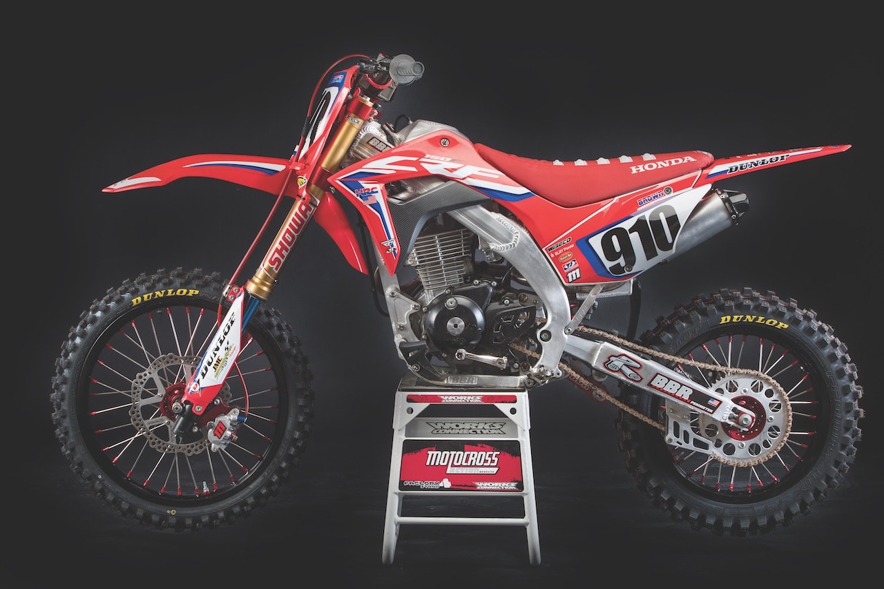 WE RIDE CARSON BROWN'S BBR CUSTOM-BUILT HONDA CRF196F - Motocross