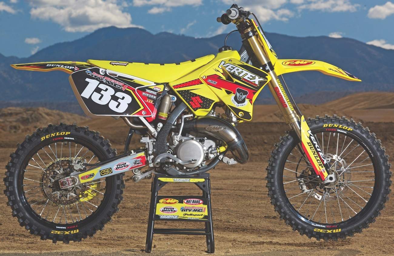 MXAの2006スズキRM125ストロークプロジェクトバイク-モトクロス