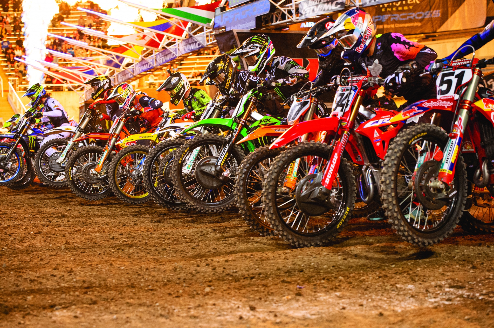 ama motocross starting gate