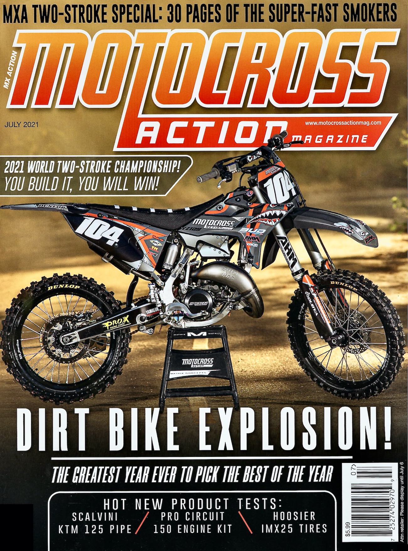 FEB 28—MOTION PRO INTRODUCES SUPERMOTO BEAD BUDDY - Motocross Action  Magazine