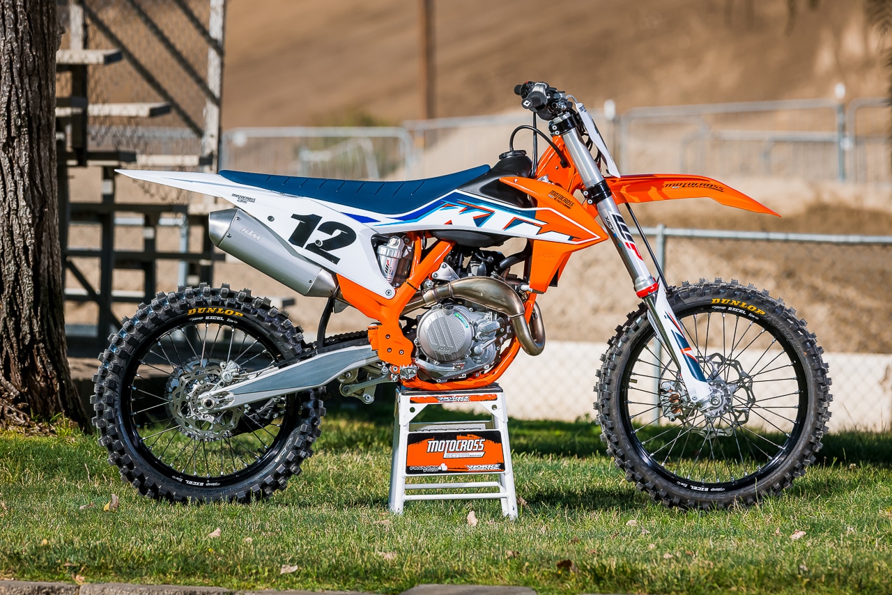 2022 KTM 450SXF WCIĄŻ STRZAŁ