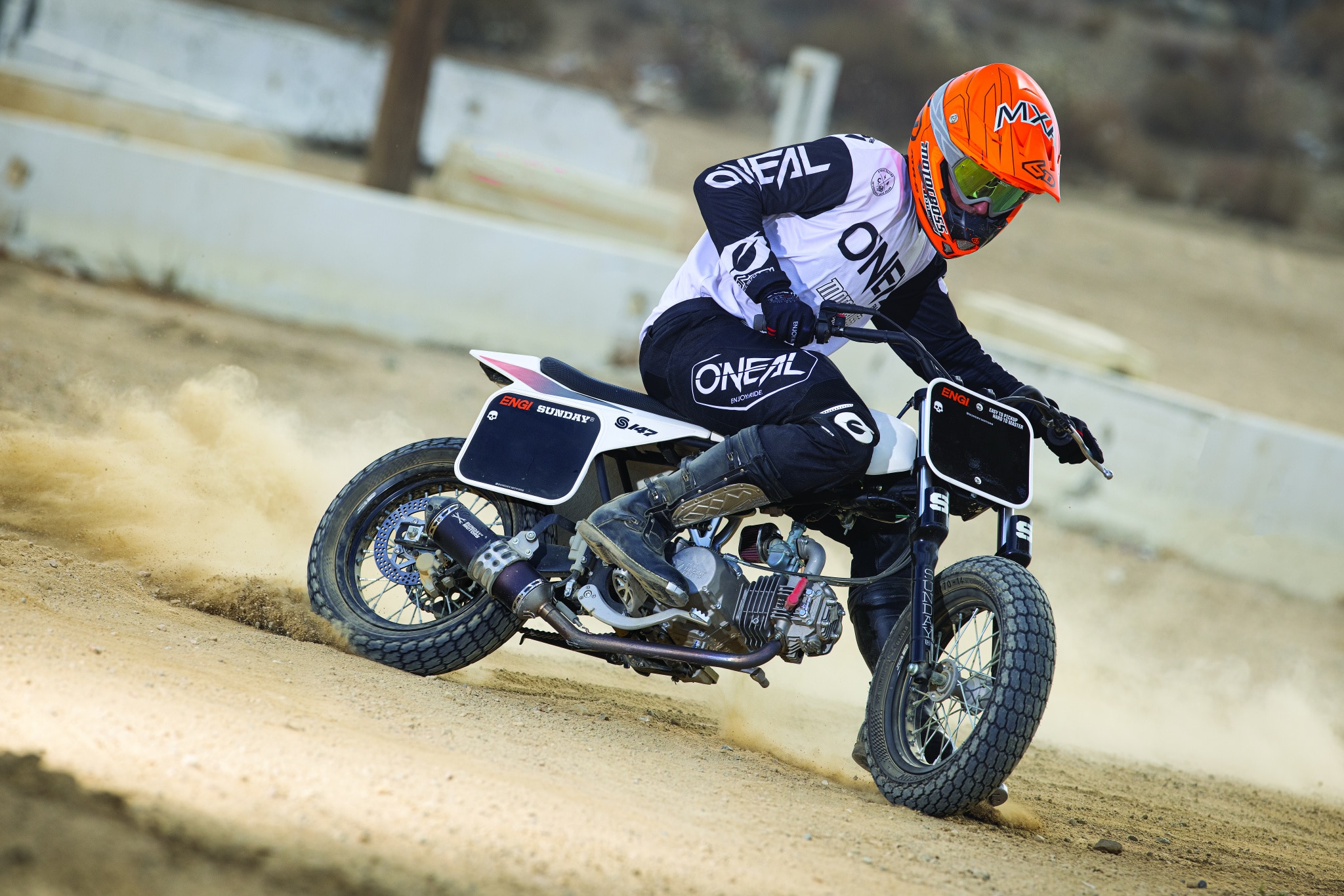 WE RIDE THE SUNDAY MOTORS S147 FLAT-TRACK PIT BIKE - Motocross Action  Magazine