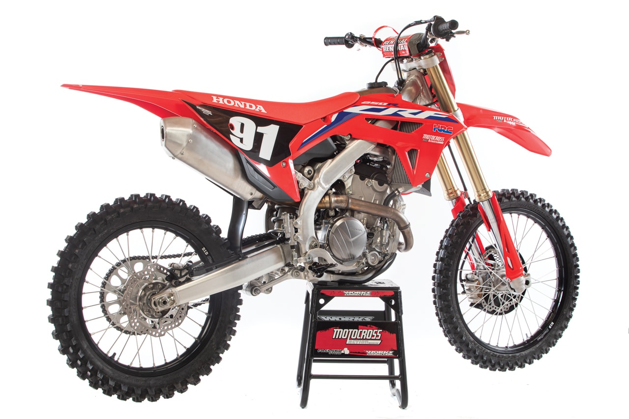 MXA RACE DE ECHTE TEST VAN DE HONDA CRF2022 uit 250 - Motocross Magazine