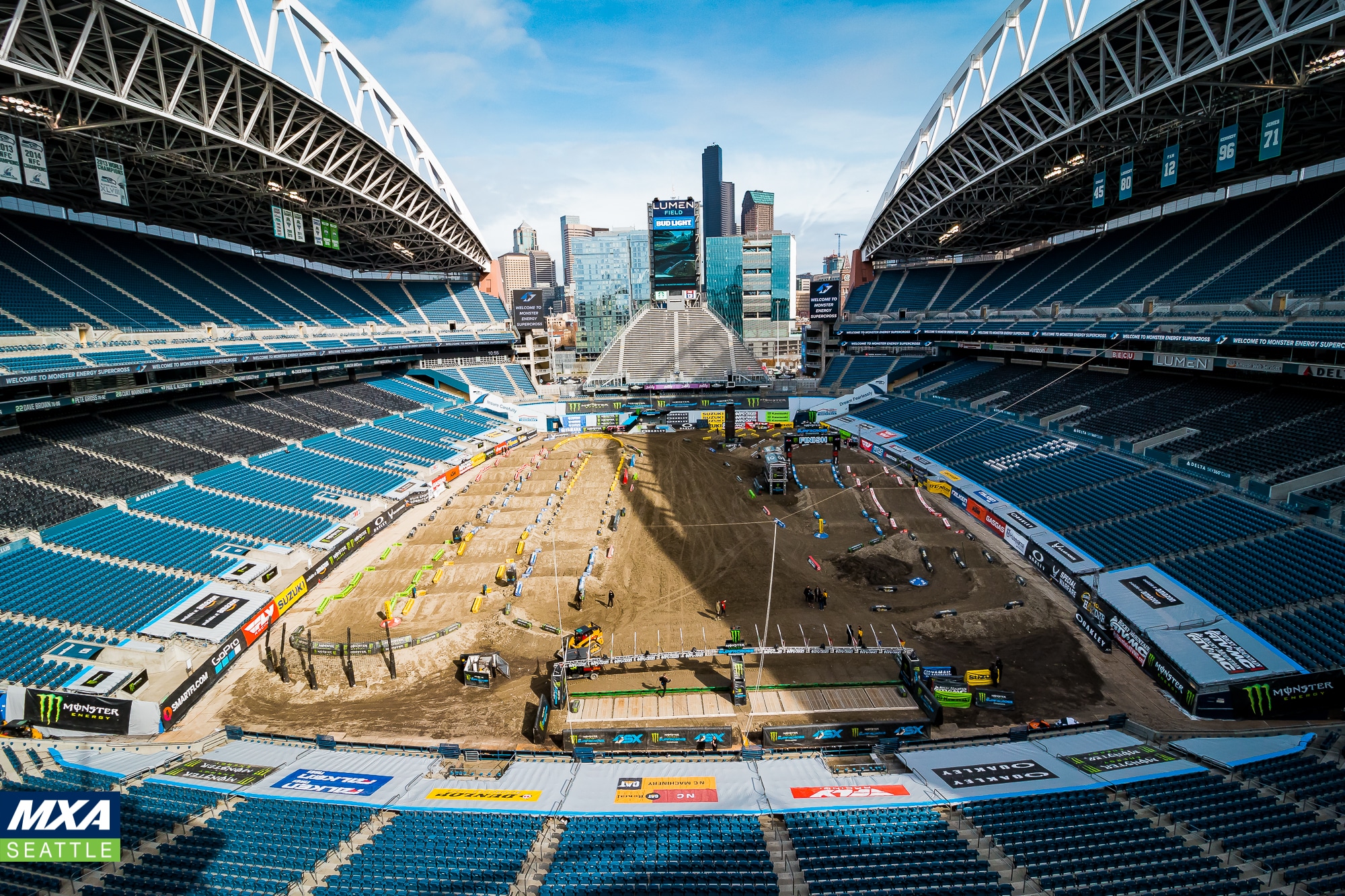Lumen Field stadium track 2022 Seattle Supercross-7961