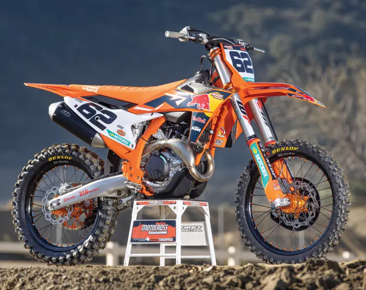 MXA RACE TEST: THE REAL TEST OF THE 2022-1/2 KTM 450SXF FACTORY EDITION ...