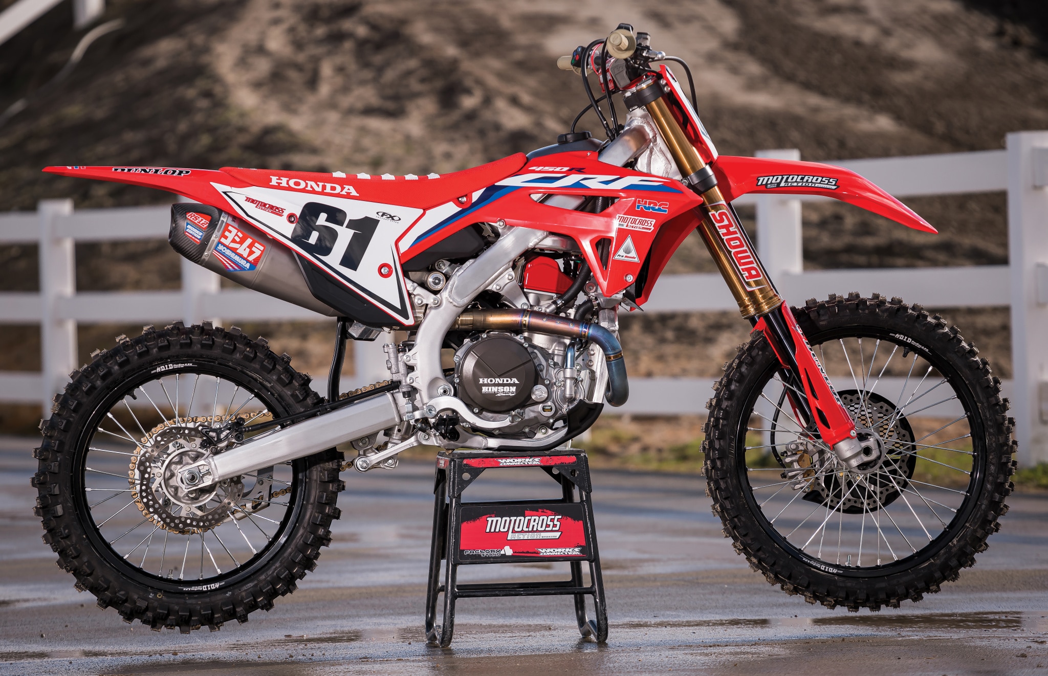 MXA RACE TEST: THE REAL TEST OF THE 2022 HONDA CRF450 WORKS EDITION ...