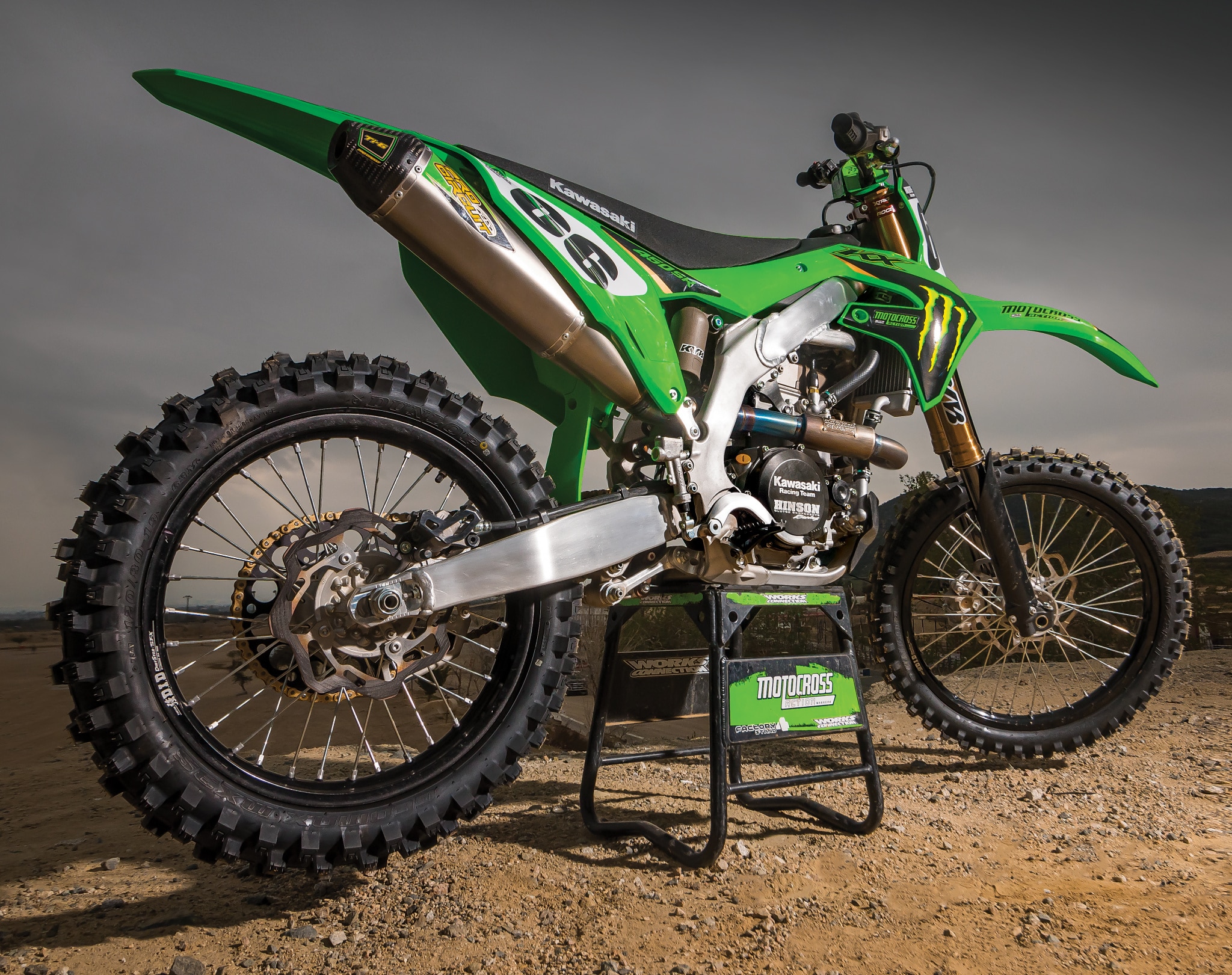 kawasaki dirt bikes racing