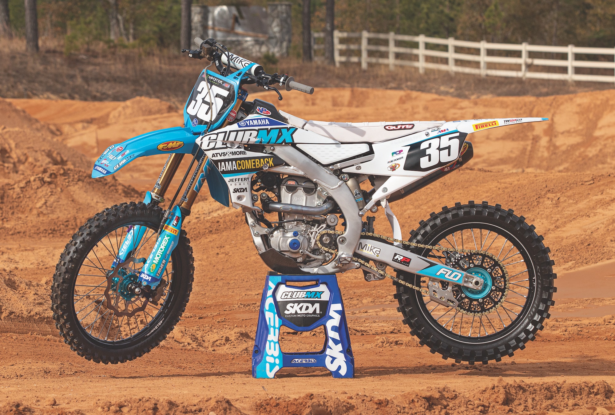 WE RIDE GARRETT MARCHBANKS' CLUBMX YAMAHA YZ250F - Motocross Action Magazine