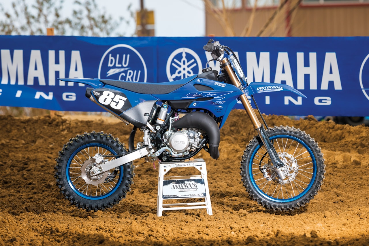 MXAレーステスト：2022 YAMAHA YZ85 / YZ85 LARGE WHEELの実際のテスト-モトクロスアクションマガジン