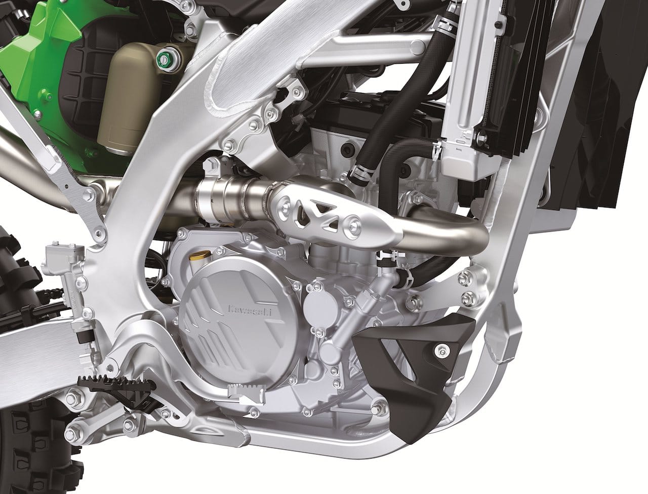 2023 Kawasaki KX250 двигатель