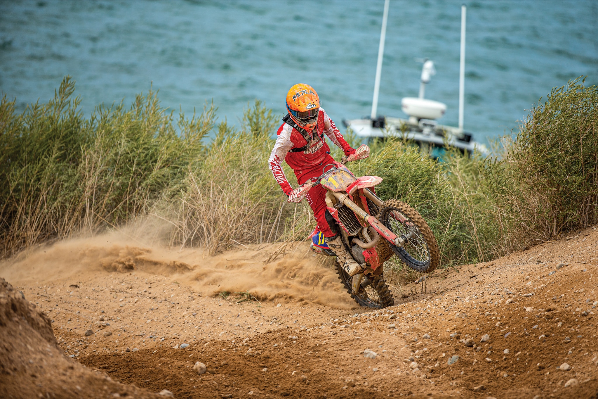 Capacete Moto Profissional Motocross Piloto Corrida Trilha Enduro