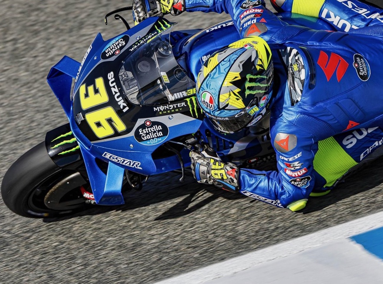 Autocollants Pour Motos Joan Mir Suzuki Monster Moto GP - Star Sam