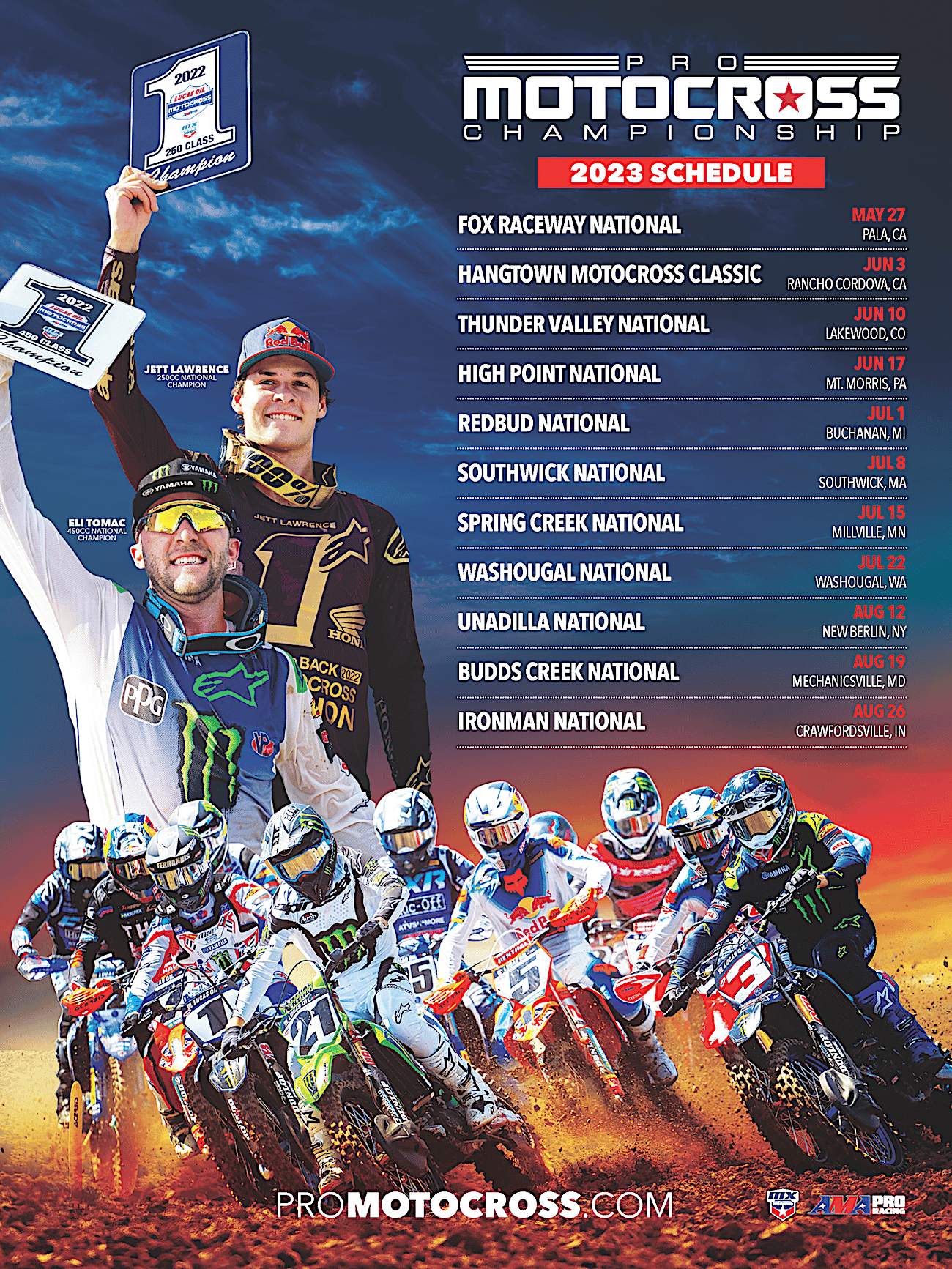 RIASSUNTO DELLE NOVITÀ DEL WEEKEND DI MXA: PRIMA CHE IL CALENDARIO SCADA,  TIRO PER LE RECINZIONI - Rivista di azione di motocross