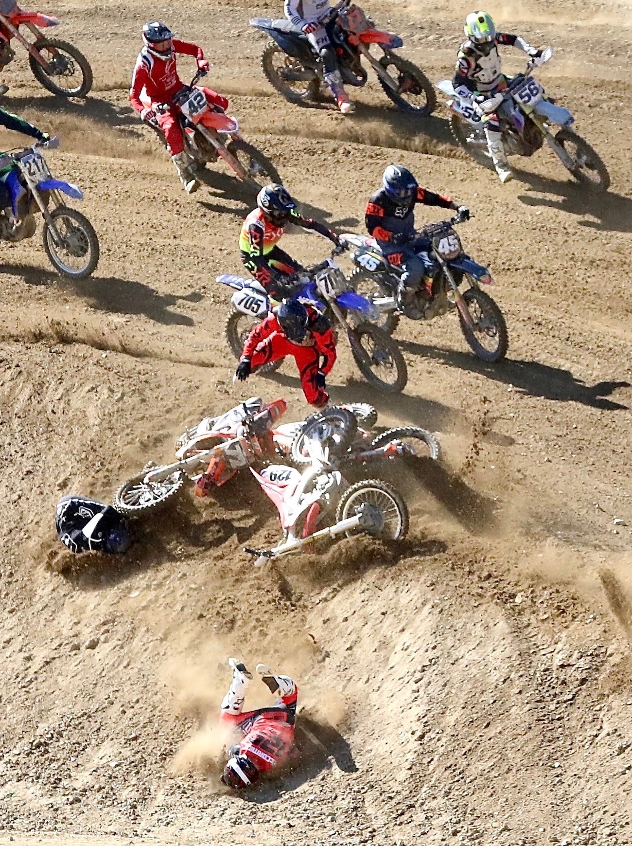 RELATÓRIO DA CORRIDA DE MOTOCROSS SÁBADO NO GLEN: TEMMERMAN