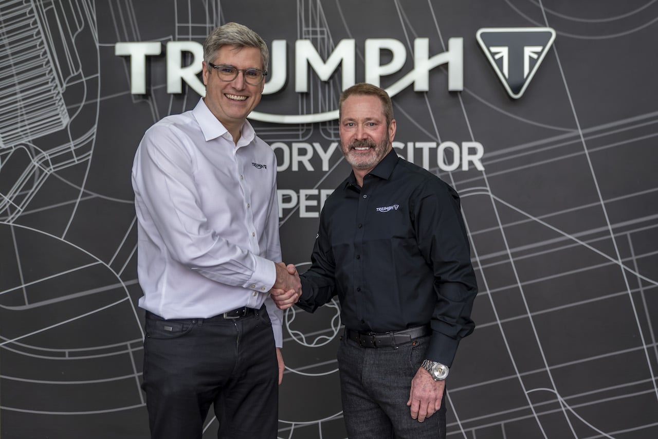 Triumph Racing — Nick Bloor i Bobby Hewitt