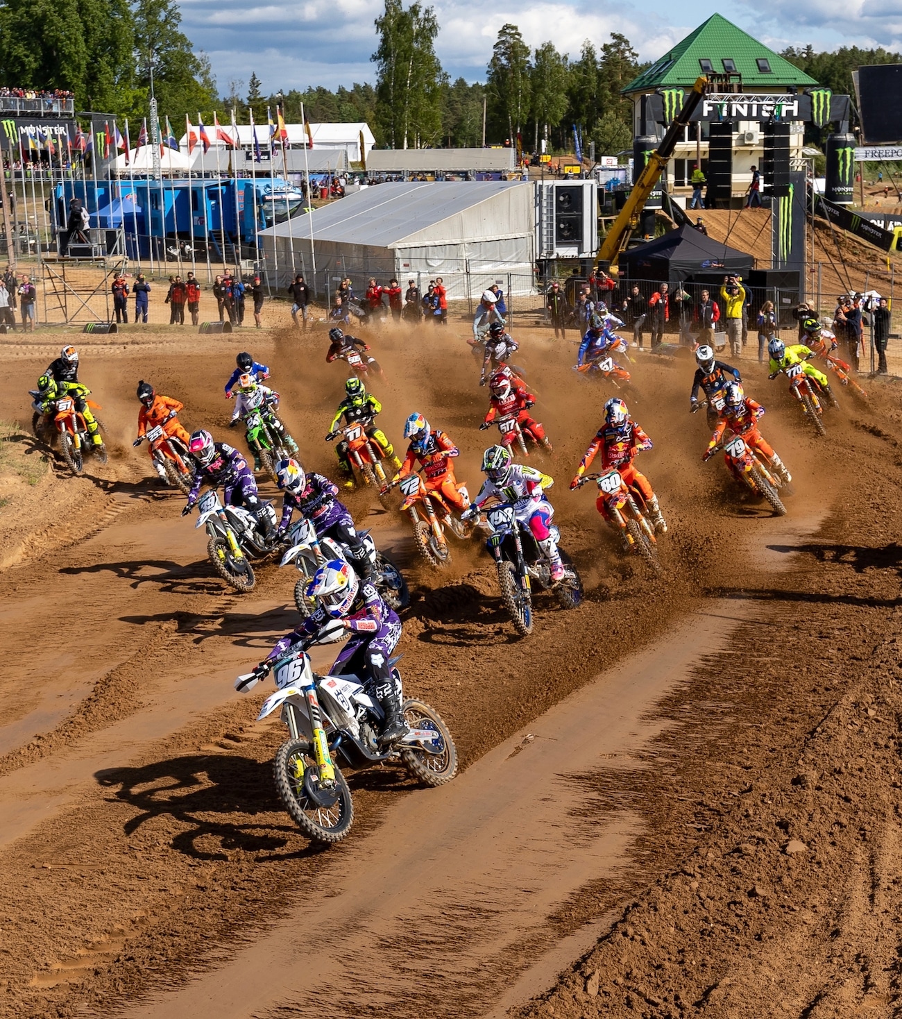 Vídeo MXGP, Grã-Bretanha, Qualificação: Prado e Laengenfelder na