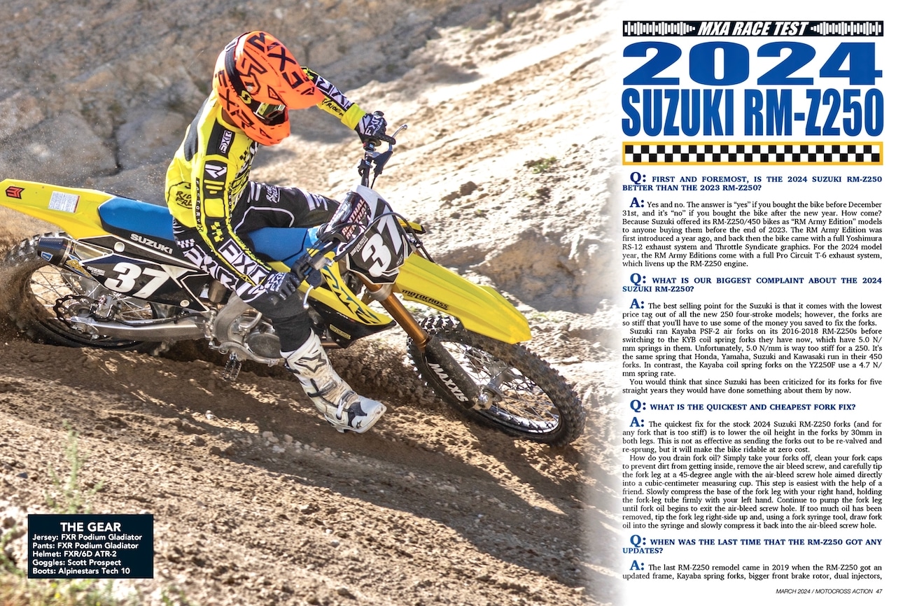 MXA TEAM TESTED: FOX RACING 360 GEAR - Motocross Action Magazine