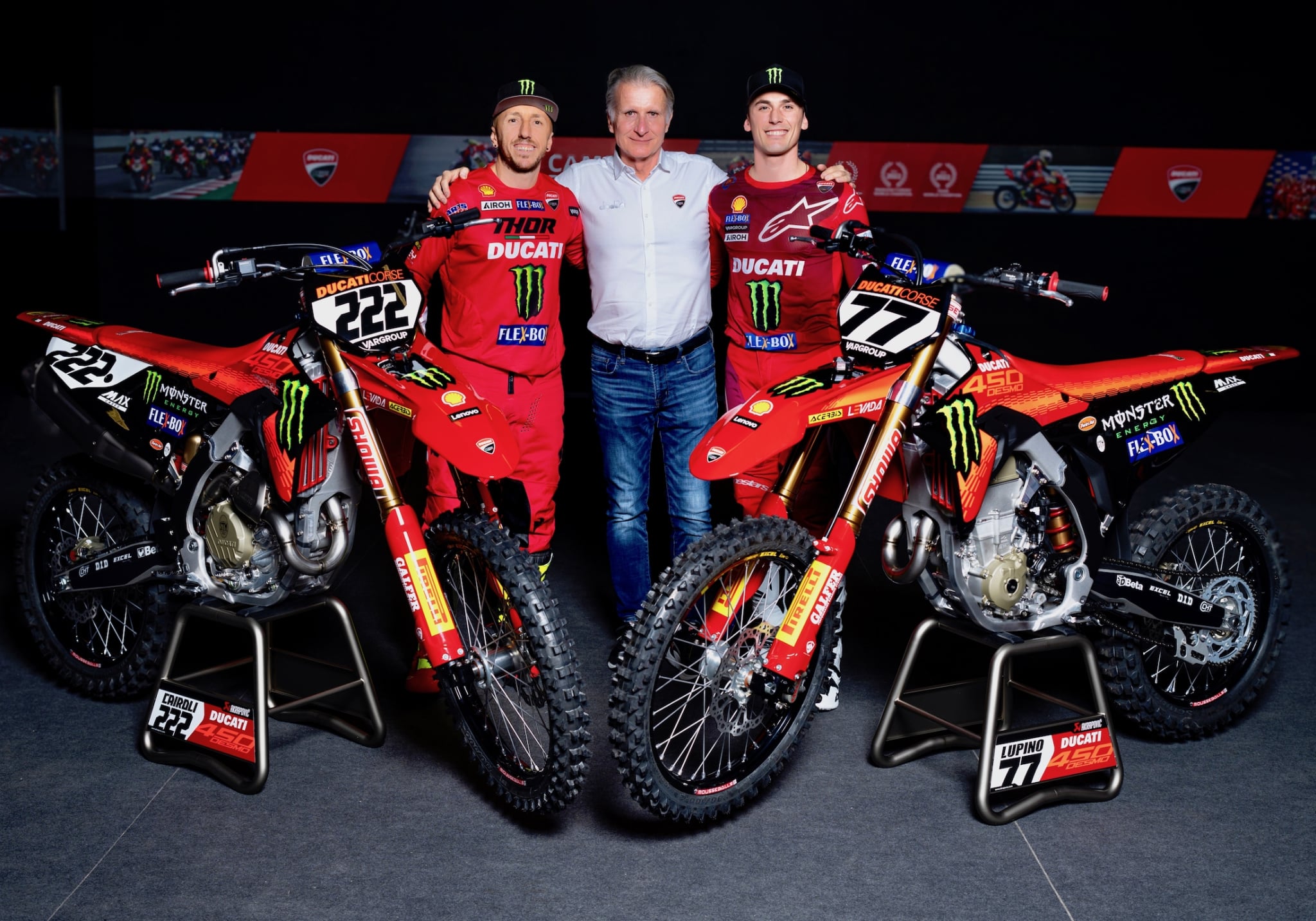 初見！ DUCATI CORSE R&D FACTORY MOTOCROSS BIKES - モトクロス