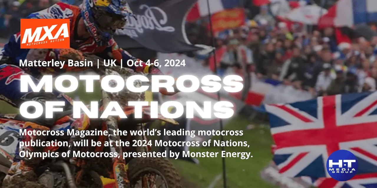 MOTOCROSS ACTION MAGAZINE AT MOTOCROSS DES NATIONS RACE THIS WEEKEND