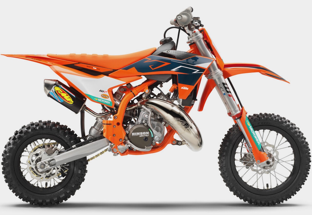 初公開！2026年型KTM 50SXピーウィーズ、65SXジュニアサイクル、85SX