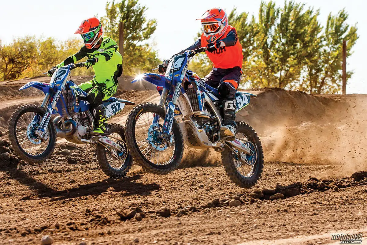 Choosing a YZ250 or YZ250F depends on your goals as a motocross racer, but even more significantly on how deep your pockets are. Building a full-race YZ250F four-stroke cost us $7000 more than building a full-race YZ250 two-stroke. 