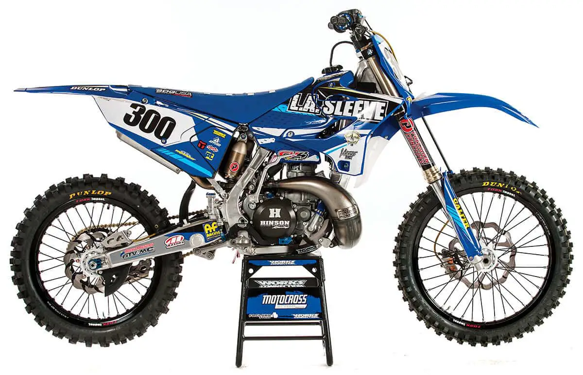 VÉLO DE COURSE YAMAHA YZ2023 125 DE WE RIDE PRO CIRCUIT - Magazine Action  Motocross