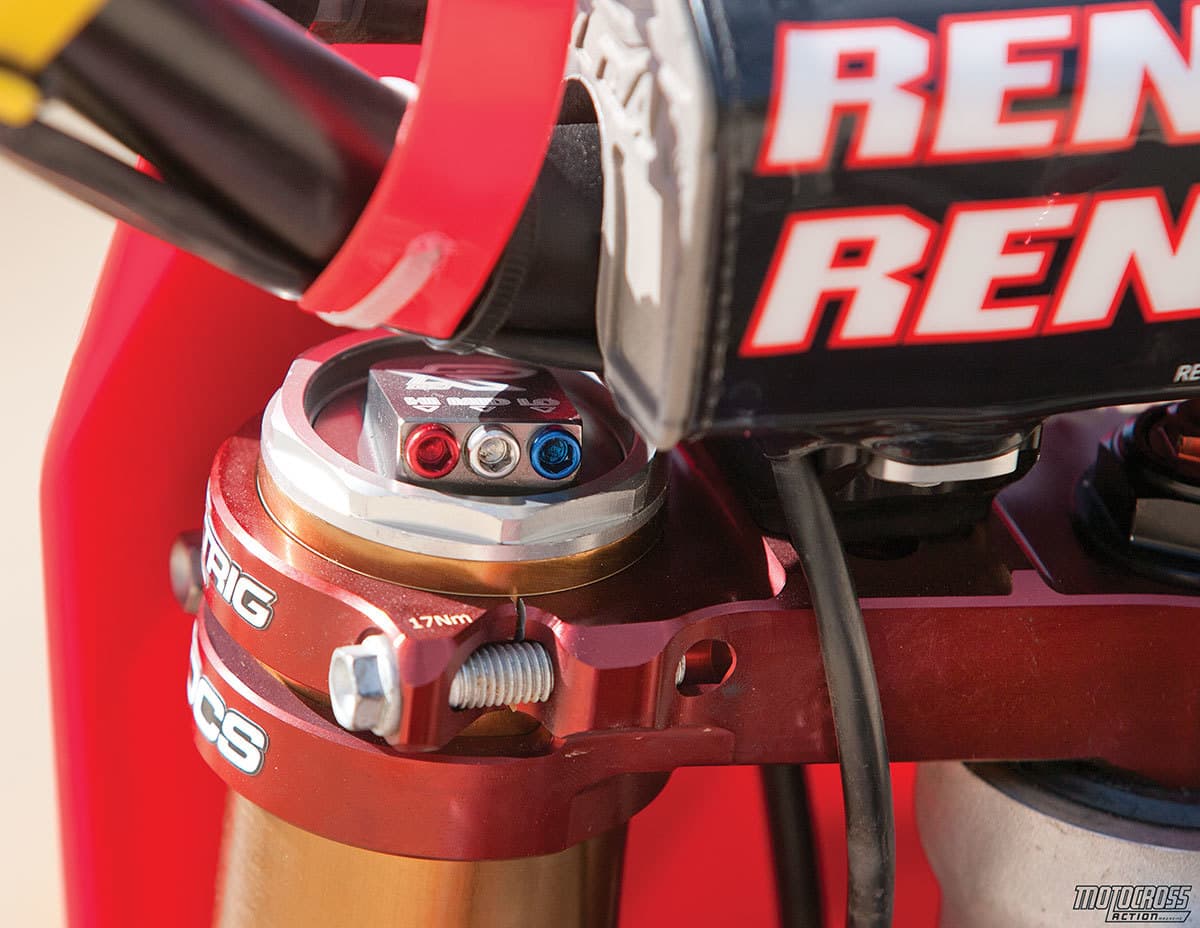 MX-Tech’s TAC-R system made the air forks feel more like spring forks. The system is a bit complicated, but it is worth every penny.