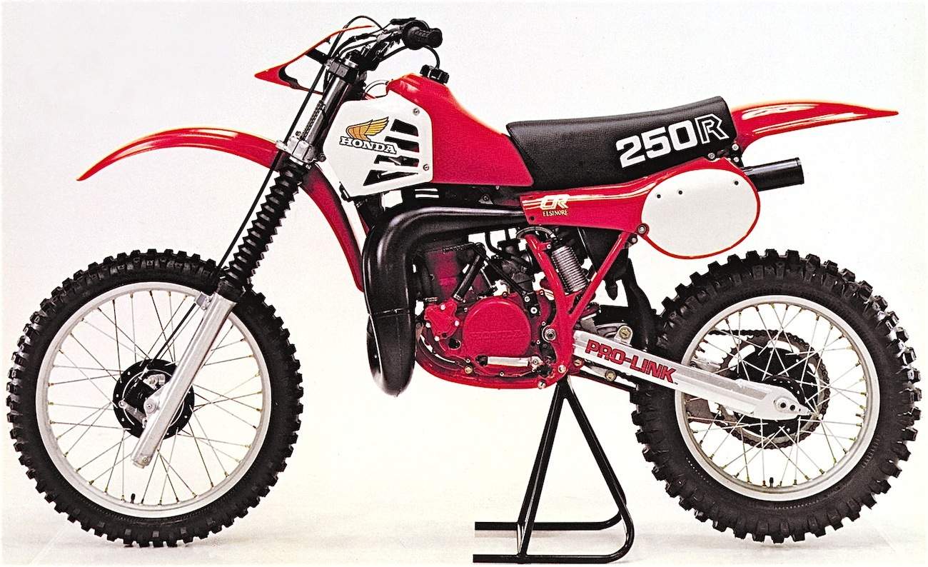 クラシックモトクロスアイアン：1981ホンダCR250R-モトクロス